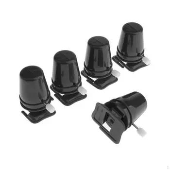 5 комплектов заводных роботов-игрушек для детского STEM-образования чёрный