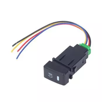 5-контактный выключатель противотуманных фар ABS IP67 выключатель жгута противотуманных фар для электрооборудования автомобилей