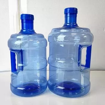 5 л/7,5 л утолщенная ПЭТ бутылка для воды кувшин многоразовый портативный контейнер для минеральной воды уличный автомобильный диспенсер для хранения большой емкости 1.9L