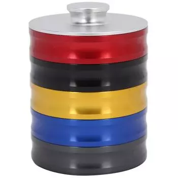 5 Layers Watch Oil Jar Aluminum Alloy Watch Repairing Accessories Storage Box Container