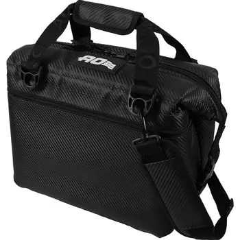 5 лет AO Coolers 12 Pack Carbon Soft Cooler Black 11L устойчивый к пятнам легкий изолированный термоконтейнер-холодильник сумка-холодильник изолированная сумка для кемпинга на открытом воздухе