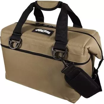 5 лет AO Coolers 24 Pack Canvas Soft Cooler Sand Taupe 23L Легкий изолированный холодильник-коробка-холодильник Сумка-холодильник для кемпинга и пикника на открытом воздухе [подлинный