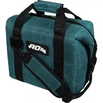 5 лет AO Coolers 9 Pack Вощеный холст Мягкий холодильник Синий Легкий Водоотталкивающий Холодильник Коробка Сумка-холодильник Сумка-холодильник Маленькая сумка-холодильник для кемпинга и пикника для гольфа