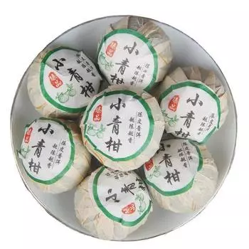 5-летний Дворцовый чай Xinhui Old Tree, высушенный на солнце маленький зеленый мандариновый чай Пуэр