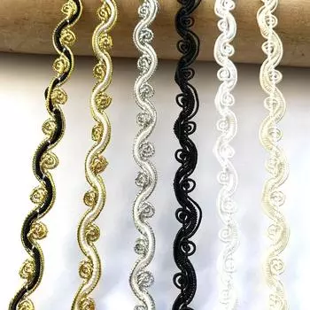 5 м/196,85 дюйма в каждой упаковке, розовый цветок, кривая кружевная бейка, ленты, сороконожка, ручная работа, сделай сам, поделки, аксессуары для шитья, шляпы для платья, шитье, украшения для подола занавески