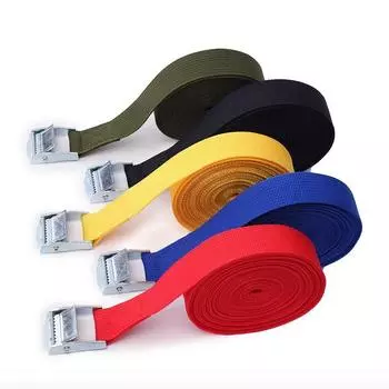 5 м грузовые ремни с пряжкой, стяжной ремень для мотоцикла, автомобиля, велосипеда, металлический буксировочный трос, прочный фиксирующий ремень с храповым механизмом для багажной сумки