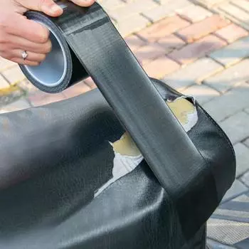 5 м лента для ремонта велосипедных кожаных подушек, черная клейкая лента высокой вязкости, кожаное сиденье, ремонт дивана, сломанные отверстия, износостойкая лента чёрный