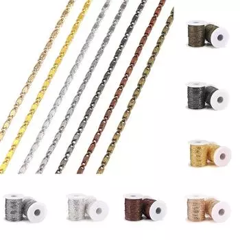 5 м/лот 1,6 мм металлические медные серьги ножной браслет Neackalce цепочки аксессуары для браслета DIY ювелирные изделия товары для рукоделия