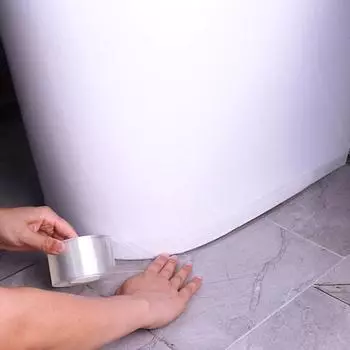 5 м Наклейка для герметизации стен Высокопрочный клей Крепко прилипает 0,5 мм Кухонный прозрачный водонепроницаемый клей 30mm