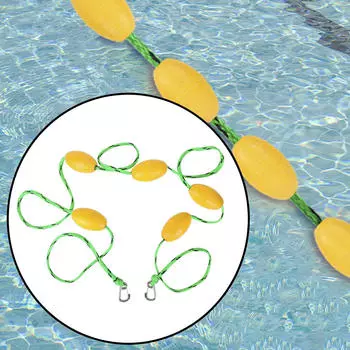 5 м плавающий бассейн, безопасная веревка, разделяющая плавательные дорожки, разделяющая глубину игры, летние бассейны с 5