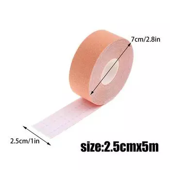 5 м/рулон Кинезиотейп для лица V-линия шеи глаз лифтинг удаление морщин наклейка тейп инструмент для ухода за кожей лица эластичный бинт 2.5cmx5m