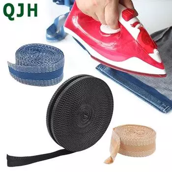 5 м самоклеящиеся брюки для быстрой пайки, утюг на краях брюк, укороченные ремонтные брюки для джинсовой одежды, швейная ткань «сделай сам» 5 M белый