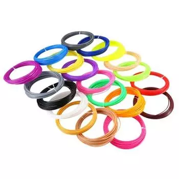 5 метров, 10/20 цветов, 3D-печатная ручка, высокотемпературные аксессуары из PLA, 1,75 мм 5 meter / color * 10 colors