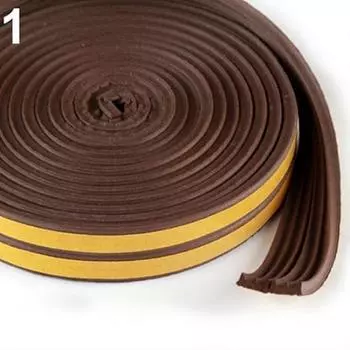 5-метровые двери и окна звукоизоляционные самоклеящиеся липкие уплотнения для предотвращения столкновений 196.9