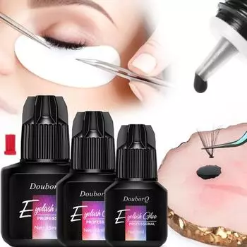 5 мл/10 мл/15 мл клей для наращивания ресниц сильная адгезия быстросохнущая жидкость профессиональный натуральный клей для наращивания ресниц для макияжа 15ml