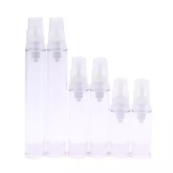 5 мл, 10 мл, 15 мл, вакуумный спрей, бутылка для лосьона, дорожный косметический контейнер, бутылка с насосом для лосьона, крем для лица, безвоздушная бутылка для ухода за кожей as the picture