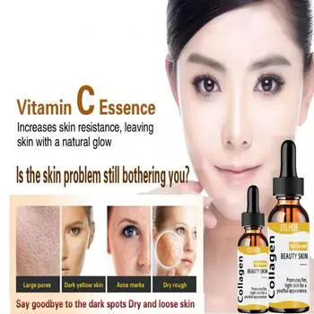 5 мл/15 мл/30 мл/50 мл/сыворотка для лица, антивозрастной лифтинг, укрепляющий коллаген, пептиды, сыворотка для лица, удаление морщин, облегчение тонких линий, восстановление, подтяжка кожи 5ml