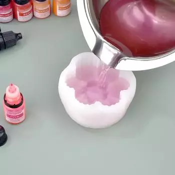 5 мл/бутылка Пигмент для воска для свечей Краситель Нетоксичный соевый воск для свечей Пигмент жидкий краситель Соевый воск Красители для мыла своими руками Принадлежности для изготовления свечей 5ml