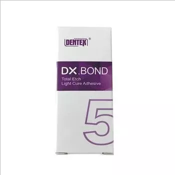 5 мл DX BOND V Total Etch Светоотверждаемый адгезив Стоматологический адгезив Композитный смоляной ортодонтический материал