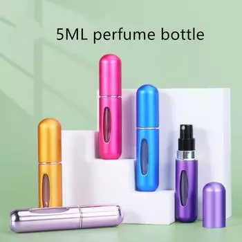 5 мл флакон-спрей для духов, дорожный наполненный тип, портативный распылитель для духов, пустой косметический флакон для духов