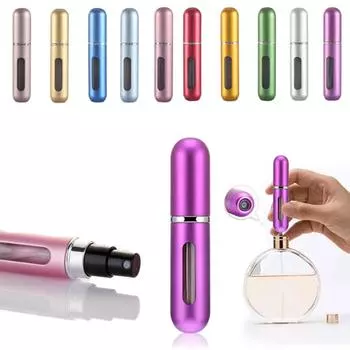 5 мл мини-распылитель для духов, флакон для путешествий, портативный ароматический насос, распылитель розы красного