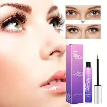 5 мл наращивание ресниц, большие ресницы, более длинные ресницы, более густые ресницы, усилитель ресниц, делает ресницы длинными, густыми и красивыми One Size фиолетовый