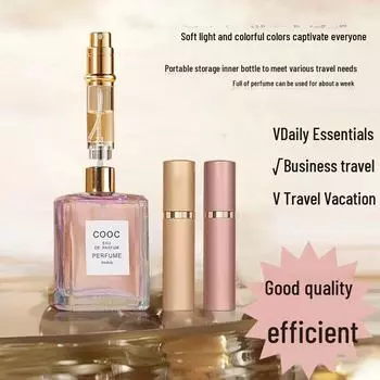 5 мл портативный перезаряжаемый флакон для духов Classic розовый