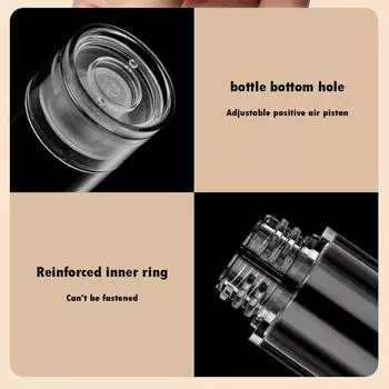 5 мл пустые бутылки для вакуумного насоса Airless, дозатор для путешествий, многоразовый контейнер