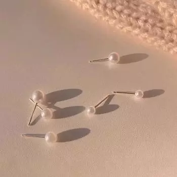 5 мм 6 мм 8 мм 3 пары искусственных жемчужных сережек-гвоздиков элегантные серьги для женщин жемчужные серьги комплект ювелирных изделий простой подарок свадебные серьги