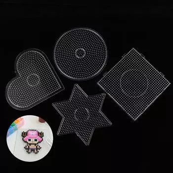 5 мм детские бусины Hama игрушка сделай сам плавкие бусины железные бусины инструмент образовательный головоломка танграм плавкий бисер шаблон доски для крепления