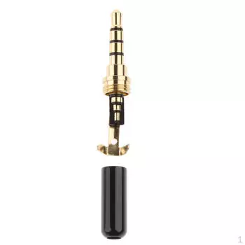 .5 мм гнездо конвертера штекерные головки для наушников гарнитуры черный