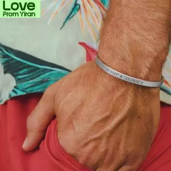 5 мм индивидуальные персонализированные матовые браслеты из нержавеющей стали с лазерной гравировкой для женщин с регулируемыми манжетами