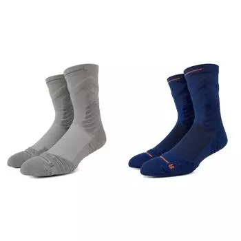5# Мужские спортивные носки, удобные треккинговые носки, нескользящие для занятий спортом на открытом воздухе (серый)
