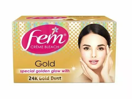 5 отбеливателей Fem Fairness Naturals Gold Skin Bleach 64 г Бесплатная доставка по всему миру