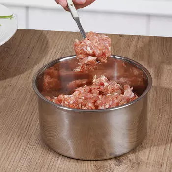 5-отверстий для приготовления фрикаделек ручной работы из нержавеющей стали кухонная утварь диспенсер инструмент для фрикаделек S