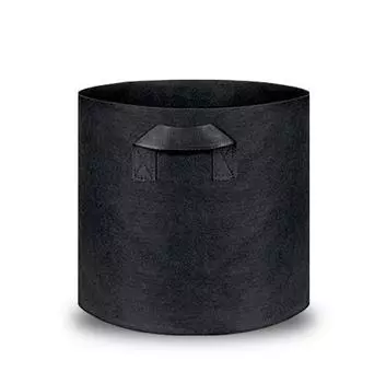 5-Pack мешки для выращивания растений, овощной цветочный горшок, горшок для картофеля «сделай сам», экологически чистый горшок 1Gallon чёрный