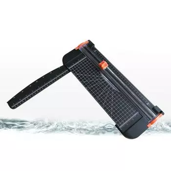5 Pack Paper Cutter Replacement Blade with Automatic Security for Safeguard Design for A4 Black and White Paper Trimmer