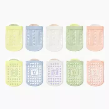 5 Pairs Kids Non-Slip Socks Cute Cartoon Bear Pattern Children Boys Girls Baby Toddler Floor Socks Comfortable Breathable M 1-3Y 12-13cm