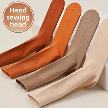 5 Pairs of Female Spring and Autumn Pure Color Sweat Absorption Wear Resistance Anti Paging Tube Socks 5 Pairs белый