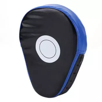 5-пальцевая ручная целевая дышащая кикбоксинговая лапа для мужчин и женщин тренажерный зал (Черный Синий)