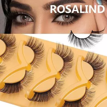5 пар 3D ресниц накладные ресницы инструменты для макияжа натуральные длинные толстые объемные ресницы красивые пушистые ресницы лисы