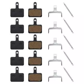 5 пар аксессуаров для велосипедных колодок, удобный функциональный диск Semi Metallic