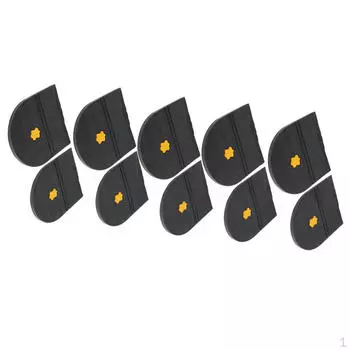 5 пар черного резинового клея на подушечках для пяток, товары для самостоятельного ремонта обуви, унисекс