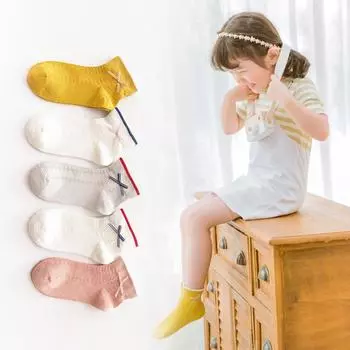 5 пар детских неувядаемых мягких детских носков из чистого хлопка с животным дизайном для детей от 0 до 12 лет S