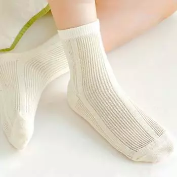 5 пар/компл. носки для маленьких девочек и мальчиков, сетчатые махровые носки для новорожденных для девочек и мальчиков, летние мягкие однотонные детские носки, От 1 до 12 лет 1-3Y(S) розовый