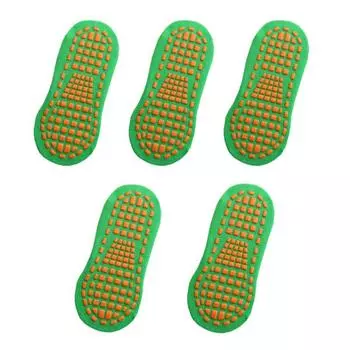 5 пар/комплект мужские нескользящие хлопковые носки женские детские летние забавные носки для йоги на батуте нескользящие короткие носки до щиколотки Kids (27-32)M