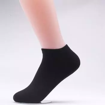 5 пар/лот Носки из бамбукового волокна Женские Девушки Конфетного цвета Дезодорирующие Хлопковые Короткие Носки Женские Гольфы Низкие Носки-невидимки до щиколотки EU 35-39(5 PAIRS)