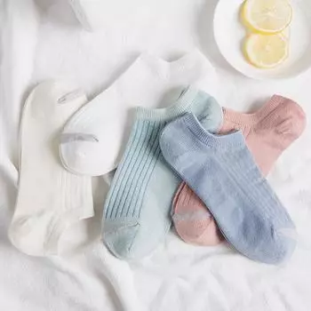 5 пар/лот Женские модные повседневные винтажные хлопковые носки для девочек летние носки до щиколотки One Size