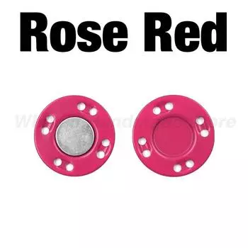 5 пар магнитных невидимых магнитных кнопок для одежды швейные принадлежности для куртки пальто кардигана сумки ручной работы своими руками швейные кнопки 12.5mm розы красного