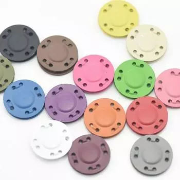 5 пар магнитных пуговиц, швейные принадлежности, магнитная одежда, невидимые магнитные пуговицы, металлические пуговицы, ручная работа, сделай сам, украшение одежды 1.25cm фиолетовый